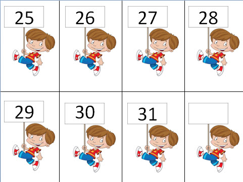 Ημερολόγιο για το νηπιαγωγείο με θέμα τα παιδιά-αριθμοί
